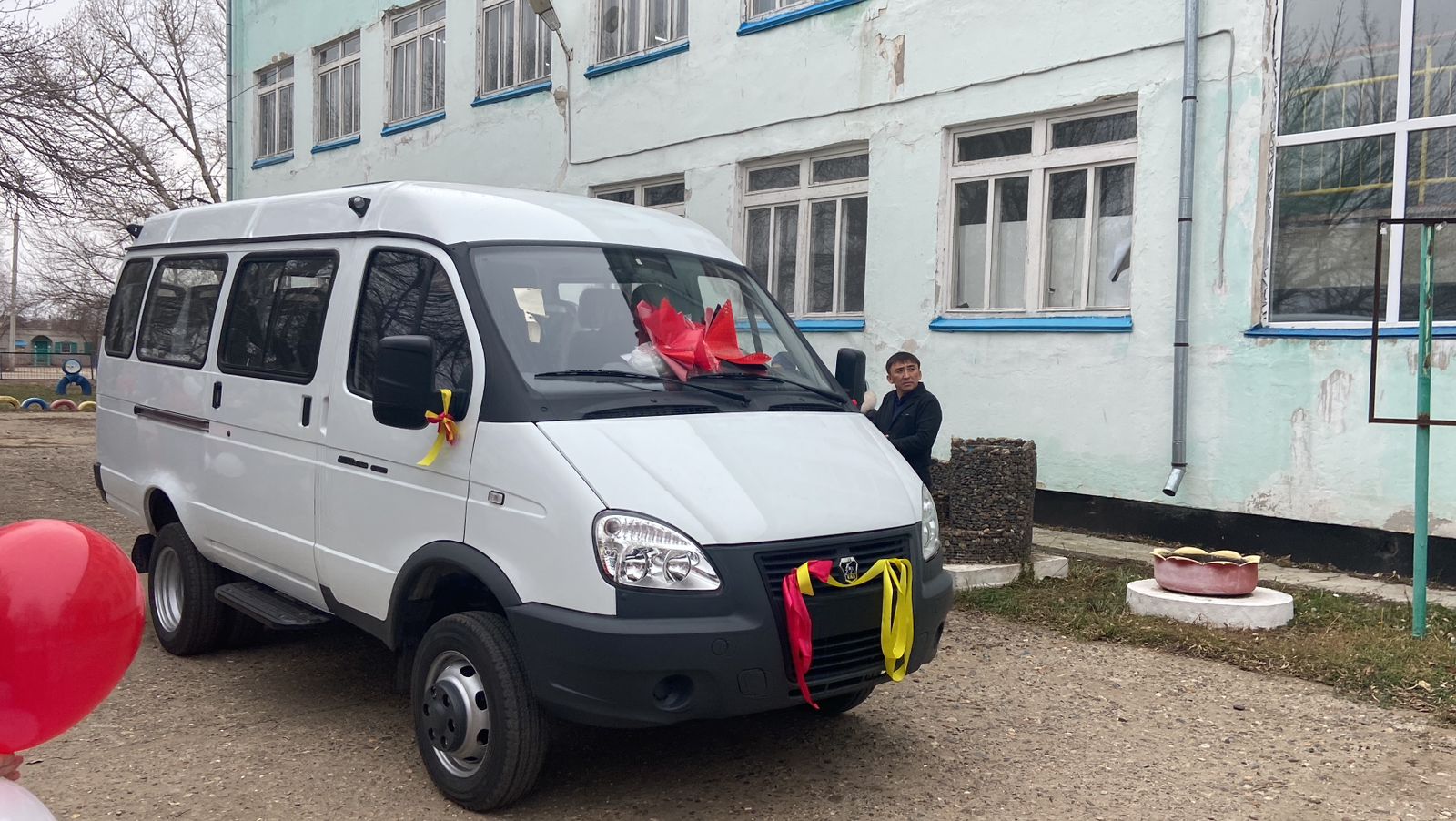 Білім бөліміне мың алғыс! Мектебімізге жаңа газель берілді. Қуаныштымыз!
